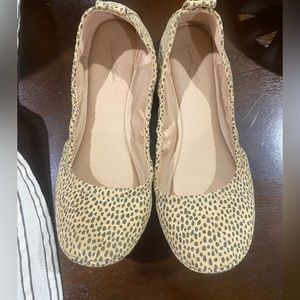 Cheetah print flats